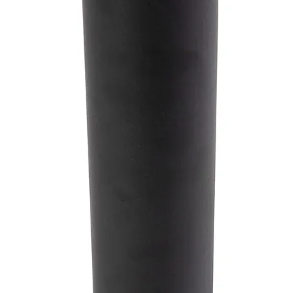 QAZQA Lampe d'extérieur moderne noire 40 cm IP44 avec LED - Roxy 3