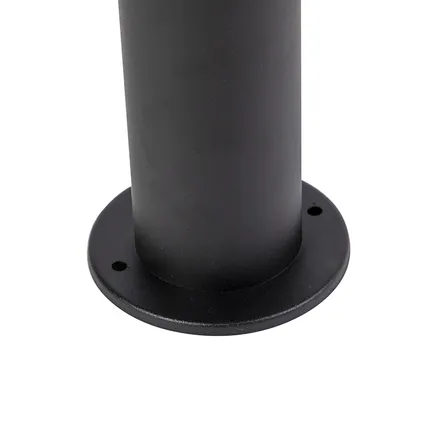 QAZQA Lampe d'extérieur moderne noire 40 cm IP44 avec LED - Roxy 5