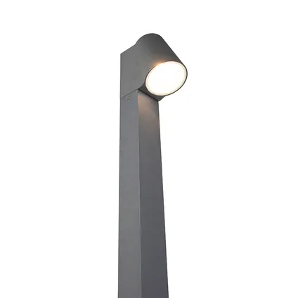QAZQA Lampe d'extérieur sur pied moderne anthracite avec LED - Uma 9