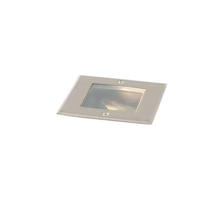 QAZQA Spot de sol moderne en acier orientable IP65 - Oneon