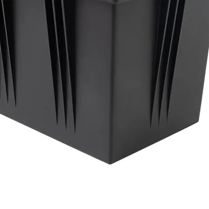 QAZQA Moderne grondspot zwart 2-lichts verstelbaar IP65 - Oneon 5