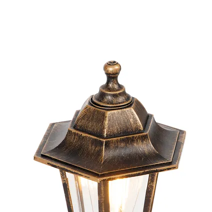 QAZQA Lampe d'extérieur laiton antique IP44 - New Haven 3