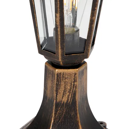 QAZQA Lampe d'extérieur laiton antique IP44 - New Haven 5