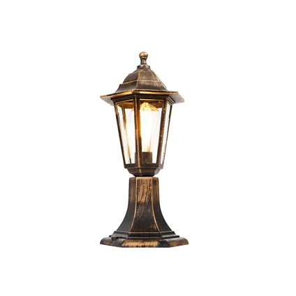 QAZQA Lampe d'extérieur laiton antique IP44 - New Haven 7