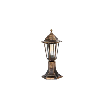 QAZQA Lampe d'extérieur laiton antique IP44 - New Haven 10