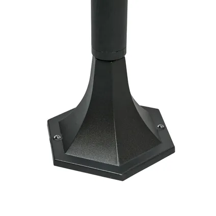 Klassieke staande buitenlamp zwart 170cm IP44 - New Orleans 1 7