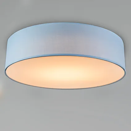 QAZQA Plafondlamp blauw 40 cm incl. LED - Drum LED 2
