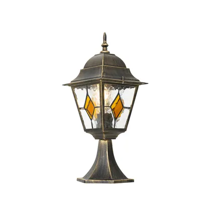Lanterne d'extérieur vintage or antique 45 cm - Antigua 7