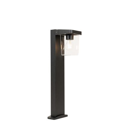 QAZQA Lampe d'extérieur moderne sur pied noir 60 cm IP54 - Chimay