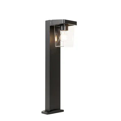 QAZQA Moderne staande buitenlamp zwart 60 cm IP54 - Chimay 8