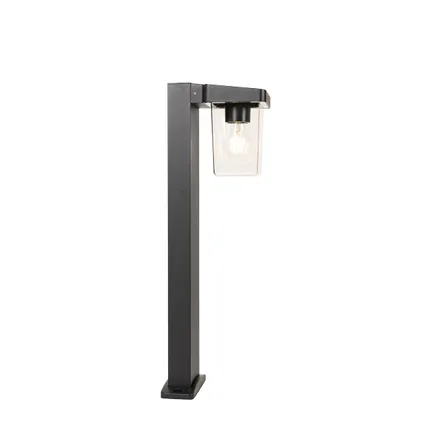 QAZQA Moderne staande buitenlamp zwart 60 cm IP54 - Chimay 9
