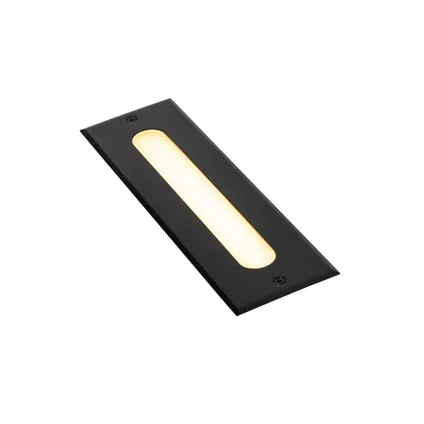 QAZQA Spot de sol moderne noir 30 cm avec LED IP65 - Eline 7