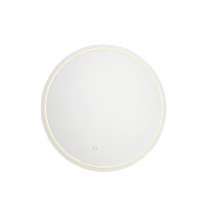 QAZQA Miroir de salle de bain moderne 60 cm avec LED et variateur tactile - Sebas 7
