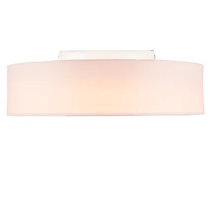 QAZQA Plafondlamp roze 40 cm incl. LED - Drum LED 3