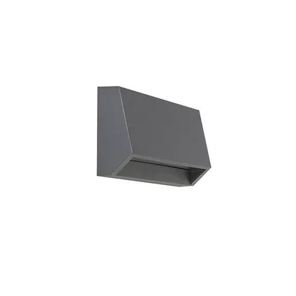 Applique Murale d'extérieur moderne gris foncé avec LED IP65 - Sandstone 2 QAZQA 5