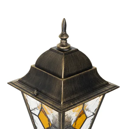 QAZQA Vintage buiten lantaarn antiek goud 120 cm - Antigua 5