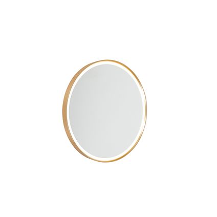 Moderne badkamerspiegel goud incl. LED IP44 met spiegel - Miral