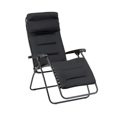 Lafuma campingstoel RSX Clip Aircomfort Acier opvouwbaar - zwart