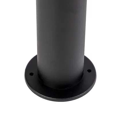QAZQA Lampe d'extérieur moderne noire 100 cm IP44 avec LED - Roxy 5