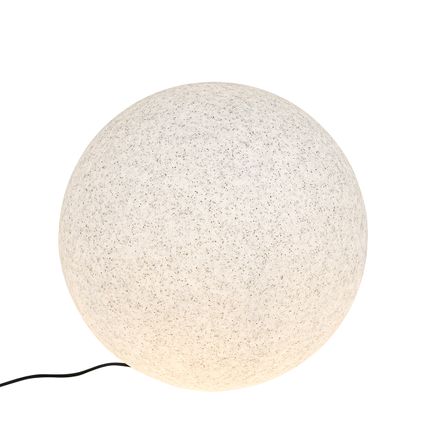 QAZQA Lampe d'extérieur moderne grise 56 cm IP65 - Nura