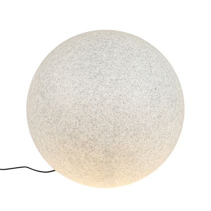QAZQA Lampe d'extérieur moderne grise 77 cm IP65 - Nura