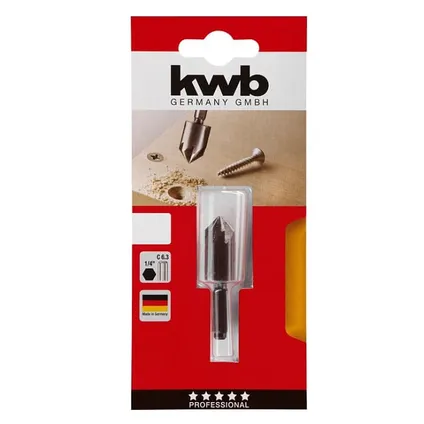 KWB verzinkboor zeskantaansluiting WS - 10mm 3