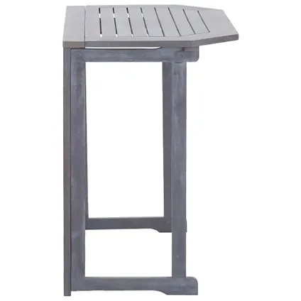 vidaXL Table pliable de balcon 90x50x74 cm Bois d'acacia massif 3