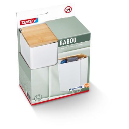 tesa® Baboo Boîte de rangement avec couvercle Medium