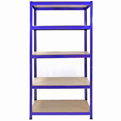 Monster Racking - 1 Rayonnage d'Angle T-Rax Bleu et 4 Rayonnages