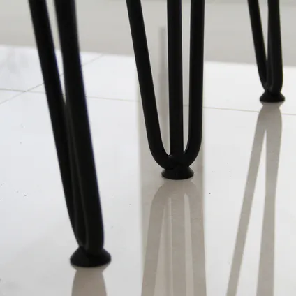 SKISKI LEGS - 4 Pieds de Table en Épingle à Cheveux 40,6cm 3 4