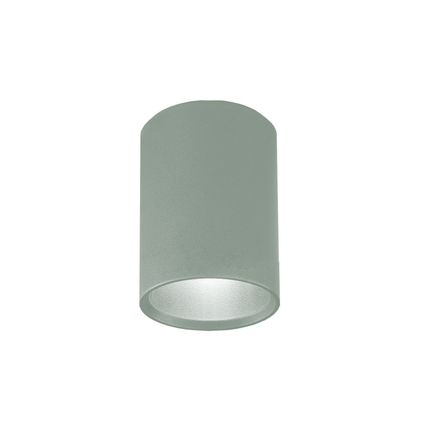 ROND Plafondlamp, 1x GU10, metaal, groente iceberg, D.6cm x H10cm