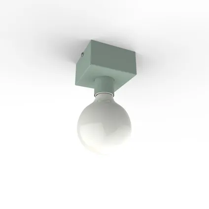 BOSTON S Plafondlamp, 1XE27, metaal, zwart mat, 10X10cm 2
