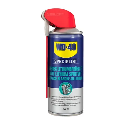 WD-40 Specialist Hoogwaardig wit Lithiumspuitvet (250ml) 2