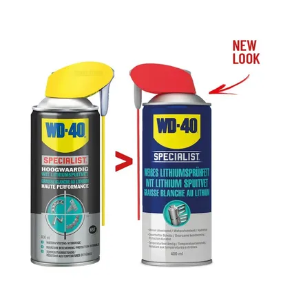 WD-40 Spécialiste Graisse Blanche Lithium Spray de Haute Qualité (250ml) 3
