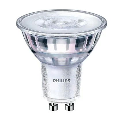 Dimbare GU10 Spot LED Lamp -Koel Wit (4000K) -4.9 Watt, vervangt 50W Halogeen -Philips 2