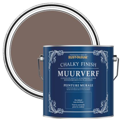 Rust-Oleum Chalky Finish Muurverf - Oever 2,5L