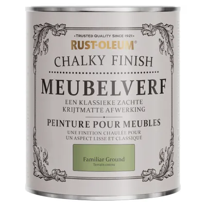 Rust-Oleum Meubelverf Chalky - Familiar Ground 750ml 6