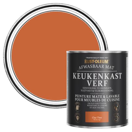 Rust-Oleum Peinture pour Meubles de Cuisine, Mat - Thé Chaï 750ml