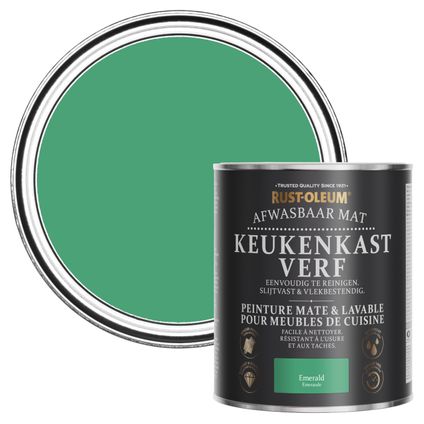 Rust-Oleum Keukenkastverf Mat - Emerald 750ml