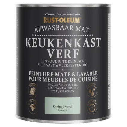 Rust-Oleum Peinture pour Meubles de Cuisine, Mat - Vert d'eau 750ml 7