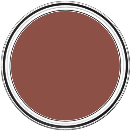 Rust-Oleum Chalky Finish Muurverf - Baksteenrood 2,5L 5