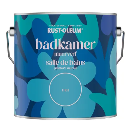 Rust-Oleum Badkamer Muurverf - Saliegroen 2,5L 5