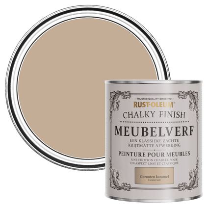 Rust-Oleum Peinture pour Meubles Chalky - Caramel Salé 750ml