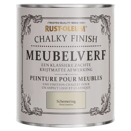Rust-Oleum Meubelverf Chalky - Schemering 750ml 6