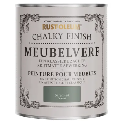 Rust-Oleum Peinture pour Meubles Chalky - Sérénité 750ml 6