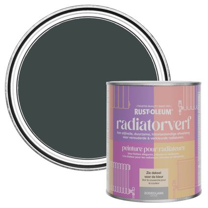 Rust-Oleum Peinture pour Radiateur, Finition Satinée - Sable Noir 750ml