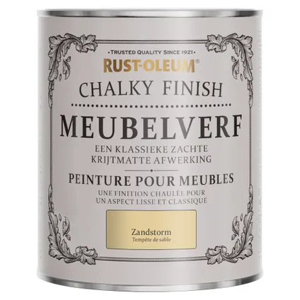 Rust-Oleum Meubelverf Chalky - Zandstorm 750ml 6