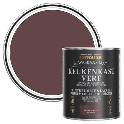 Rust-Oleum Peinture pour Meubles de Cuisine, Mat - Mûre 750ml