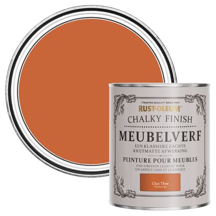 Rust-Oleum Peinture pour Meubles Chalky - Thé Chaï 750ml