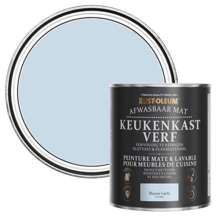 Rust-Oleum Peinture pour Meubles de Cuisine, Mat - Ciel Bleu 750ml